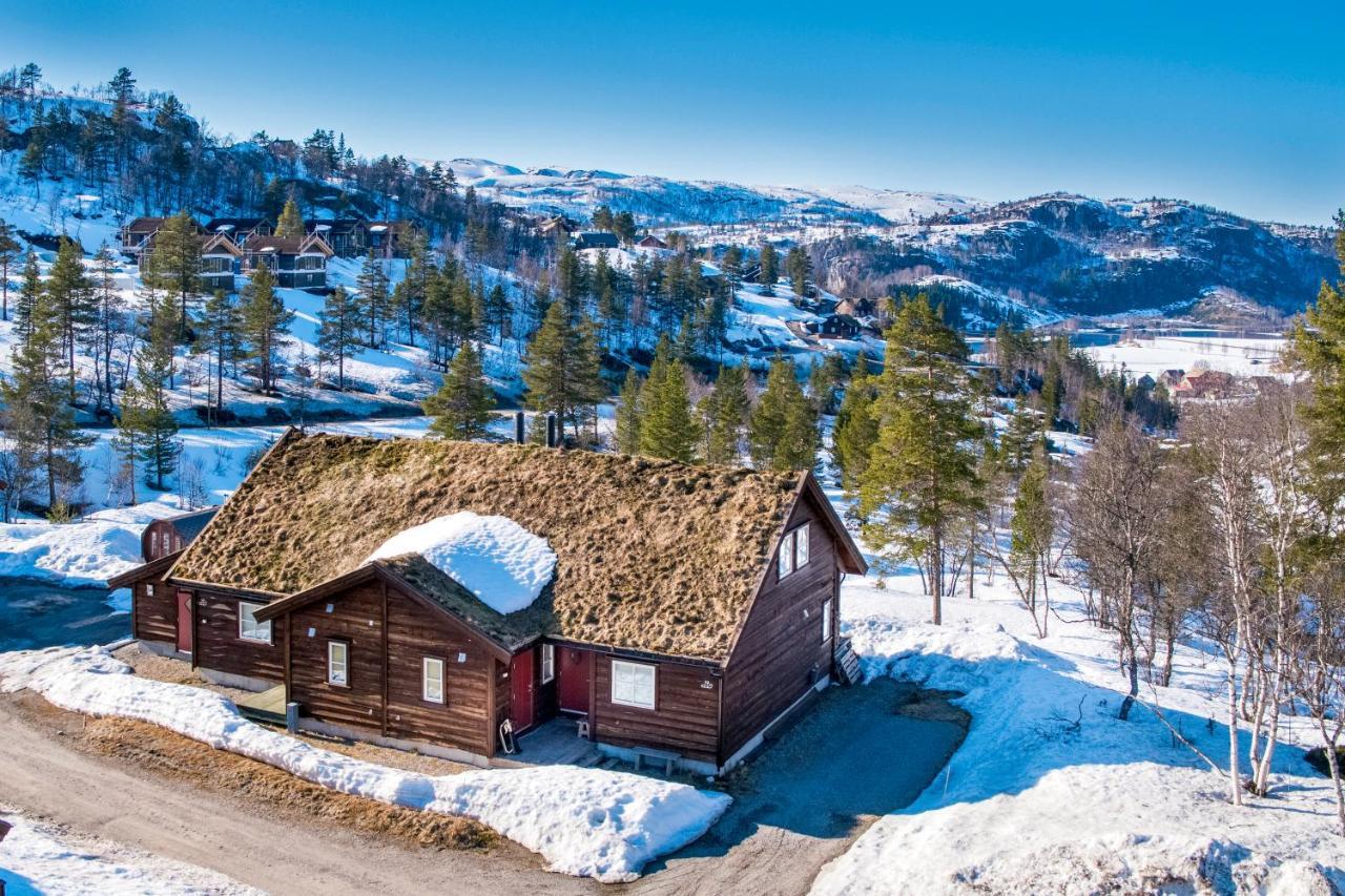 Three-Bedroom Holiday Cottage Tjorhom Esterno foto